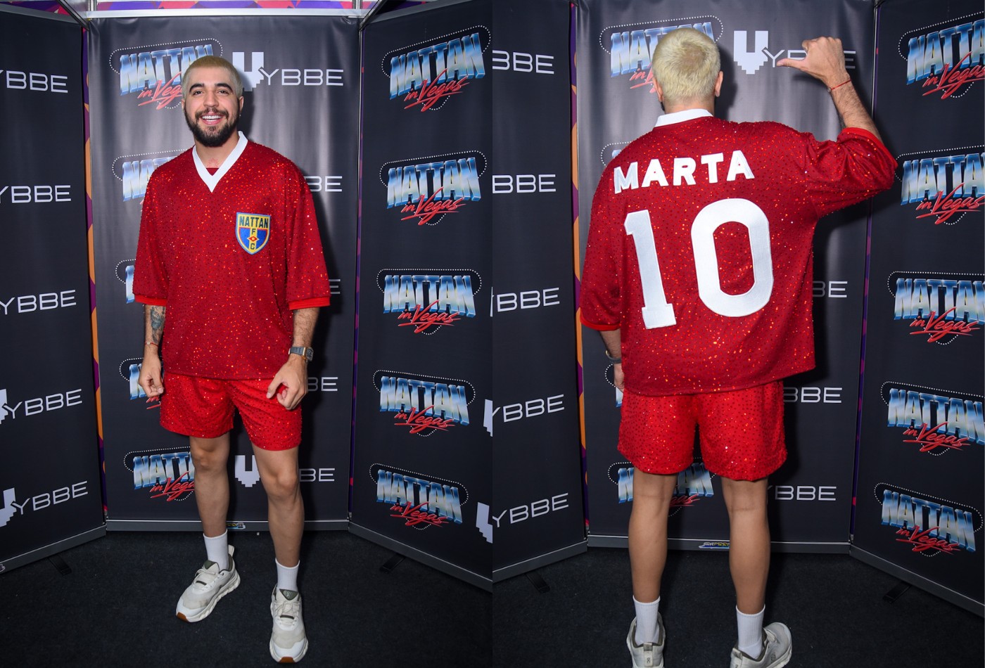 Nattan homenageia Marta em último show do Carnaval na Cidade, em SP