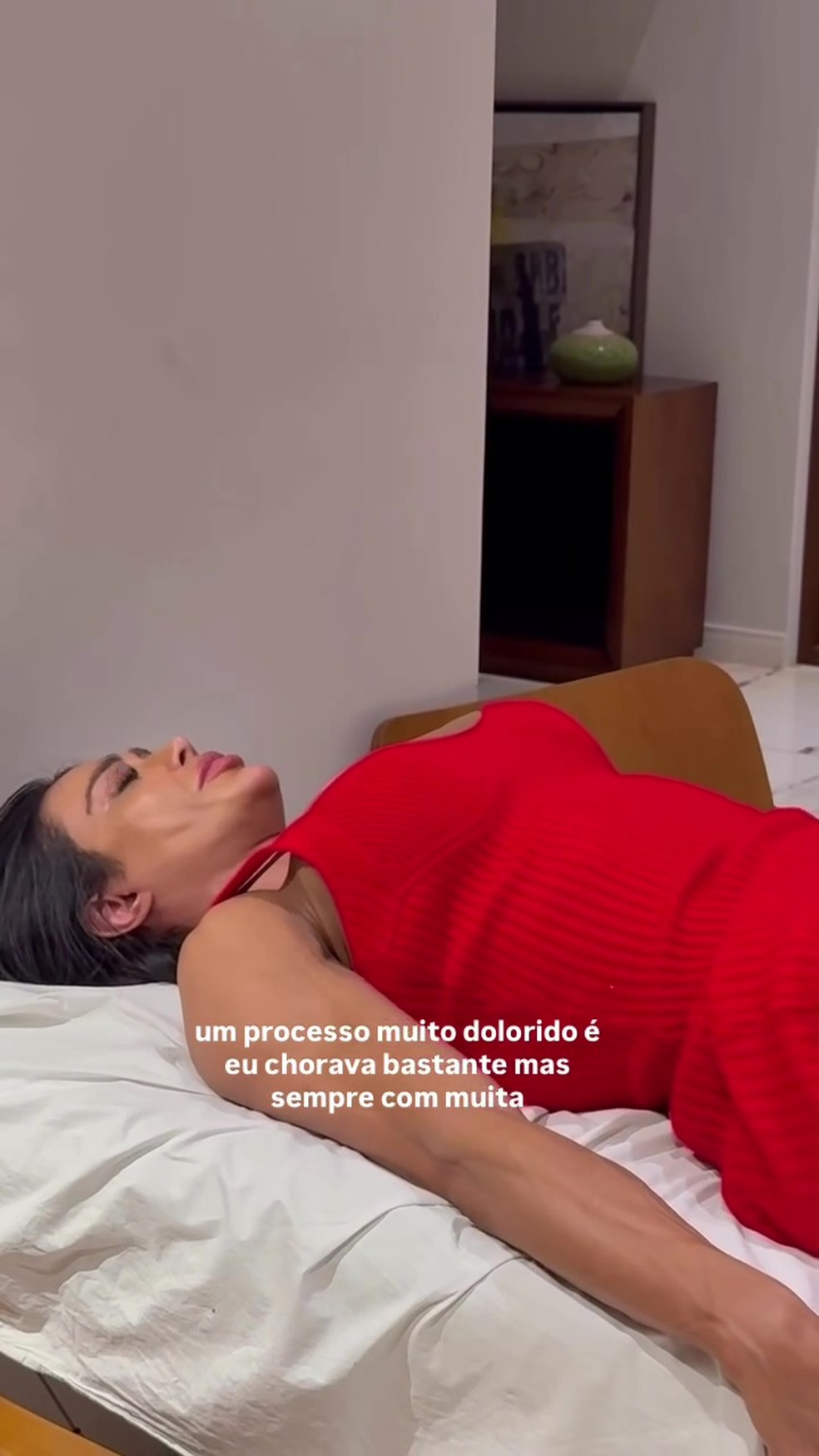 Gracyanne faz balanço seis meses após cirurgia no joelho — Foto: Reprodução/Instagram