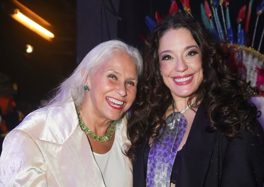 Fafá de Belém com Helga Nemeczyk