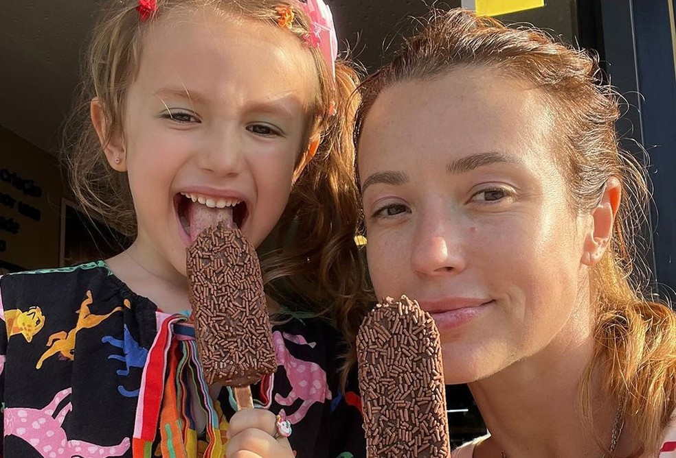Juliana Didone é mãe de Liz, de 5 anos — Foto: Reprodução/Instagram