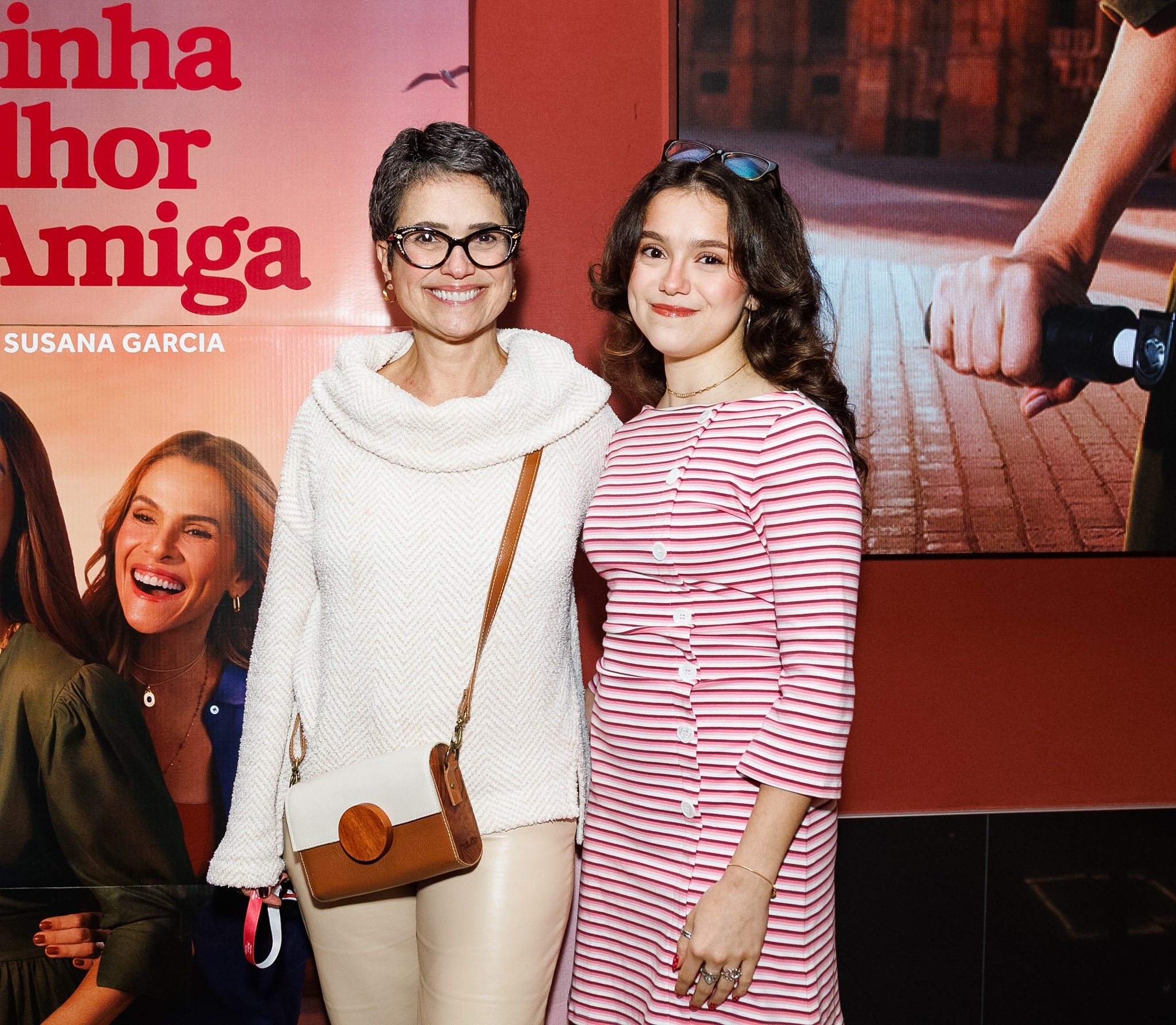 Sandra Annenberg curte programa cultural com a filha - QTU Questões do Universo