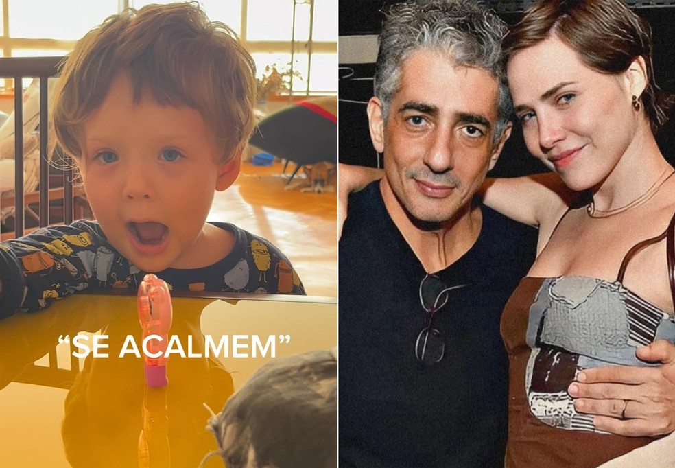Uri, filho de Michel Melamed e Letícia Colin — Foto: Reprodução/Instagram e Cristina Granato