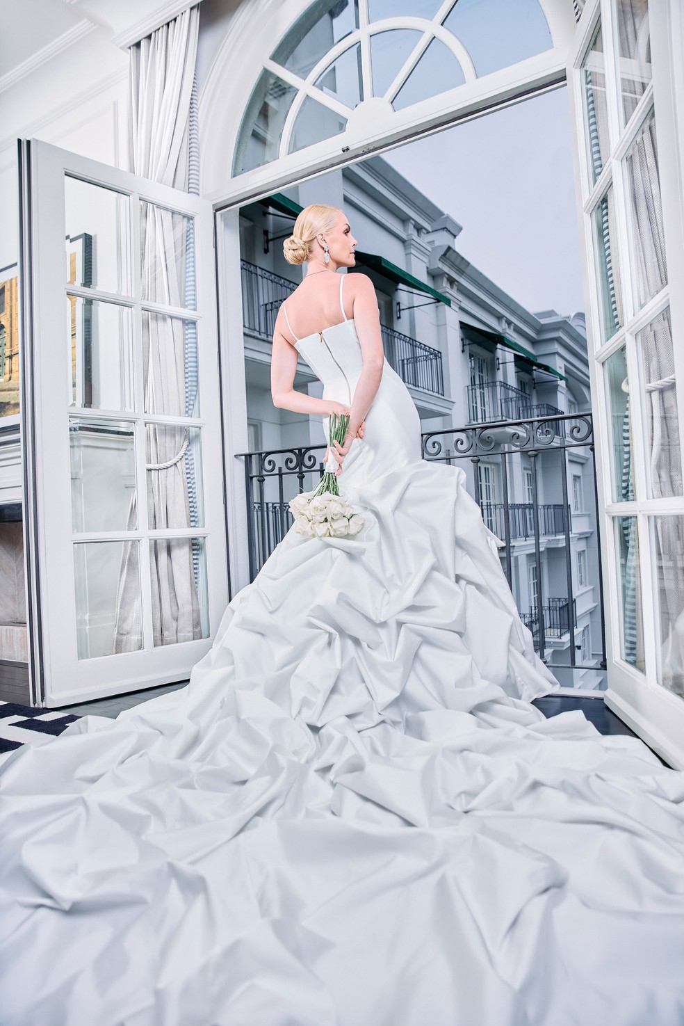 Ana Hickmann para o casamento com Edu Guedes — Foto: @leofaria