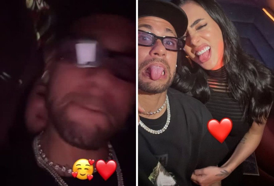 Grávida, Bruna Biancardi curte balada ao lado de Neymar