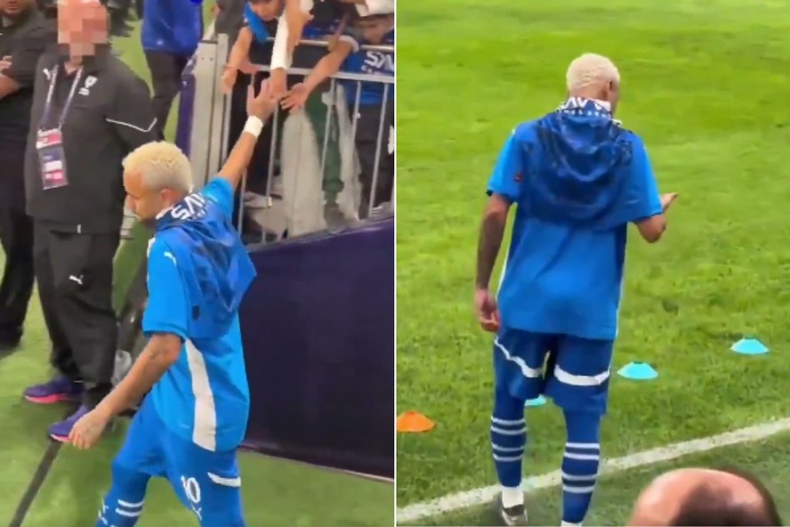 Neymar se pronuncia sobre vídeo de suposto furto de anel durante jogo do  Al-Hilal