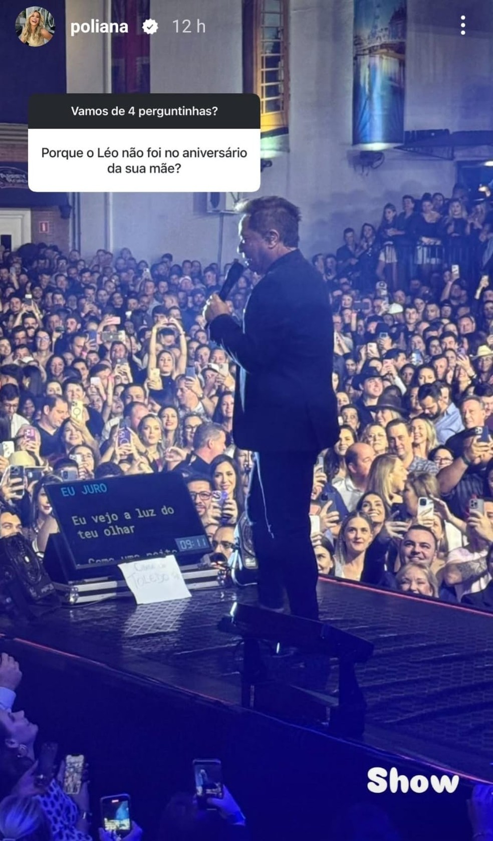 Poliana Rocha responde internautas no Instagram — Foto: Reprodução/Instagram