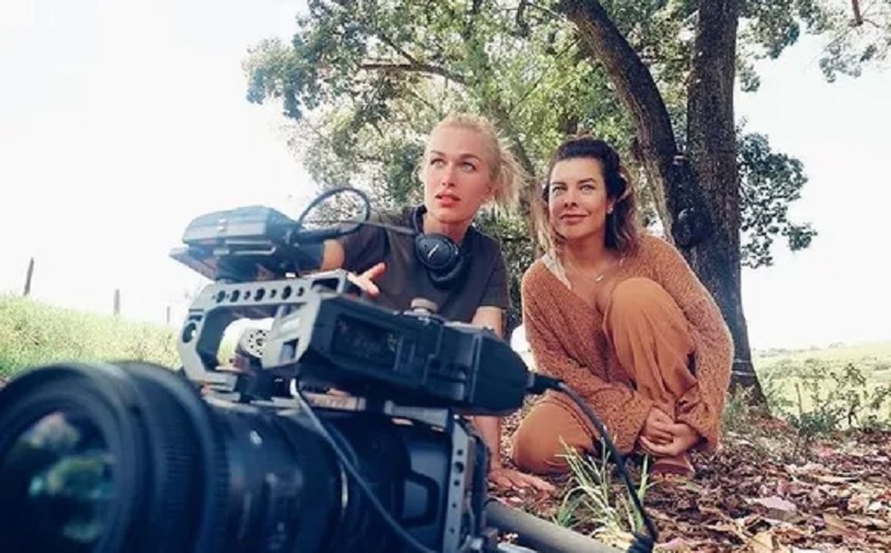Ludmila Dayer dirigiu Fernanda Souza no filme 'Eu' — Foto: Reprodução/Instagram