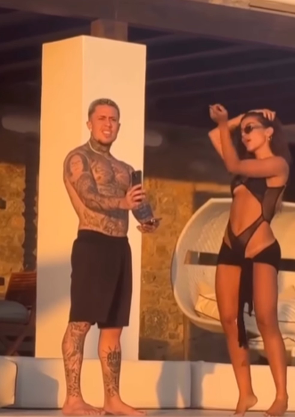MC Daniel gravou vídeo para Anitta — Foto: Reprodução/Instagram