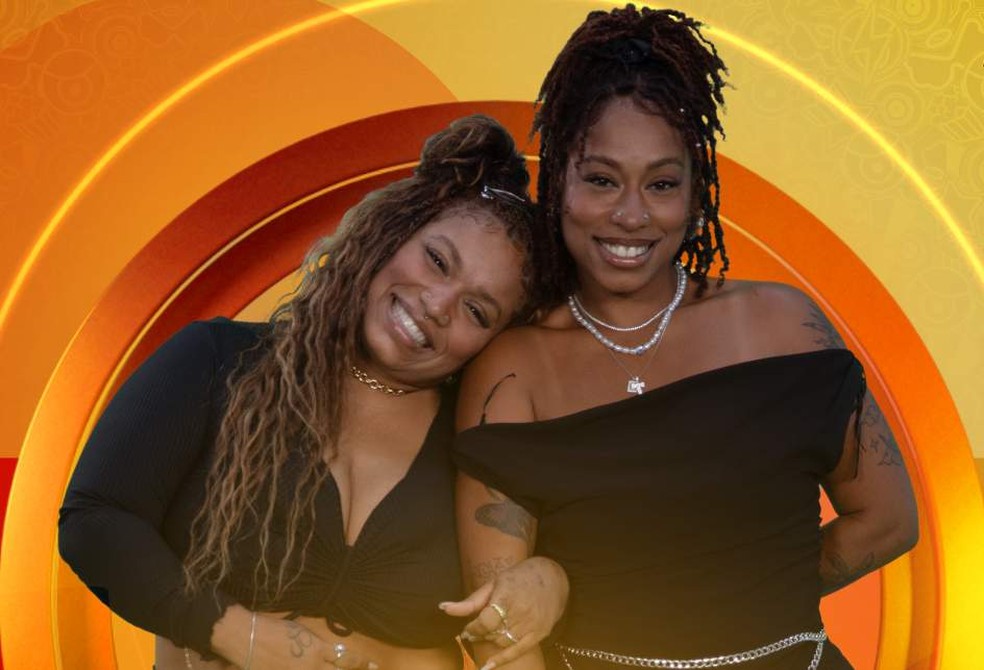 Thamiris e Camilla são irmãs e entram no BBB 25 — Foto: Divulgação