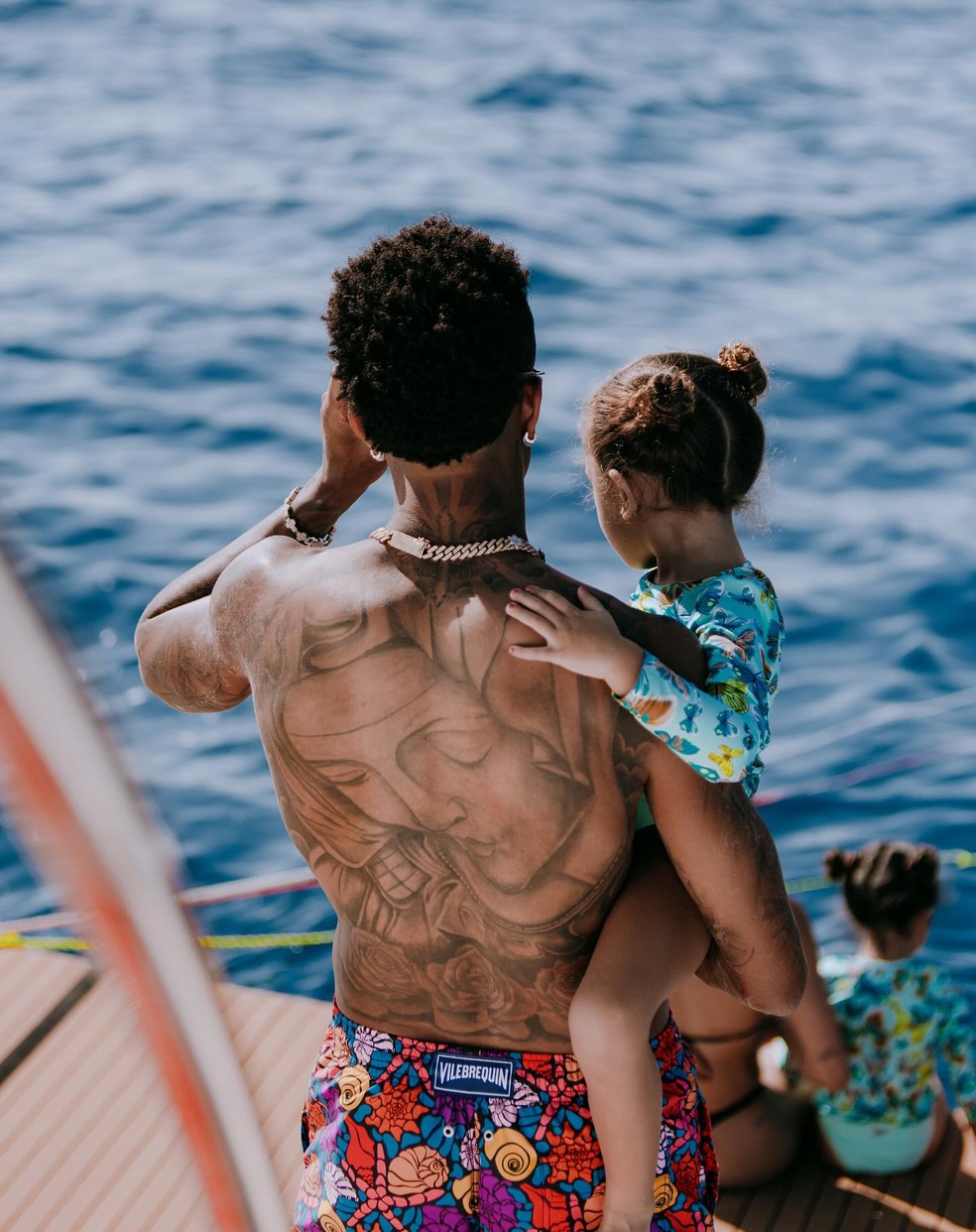 Eder Militão e Cecilia — Foto: Reprodução/ Instagram