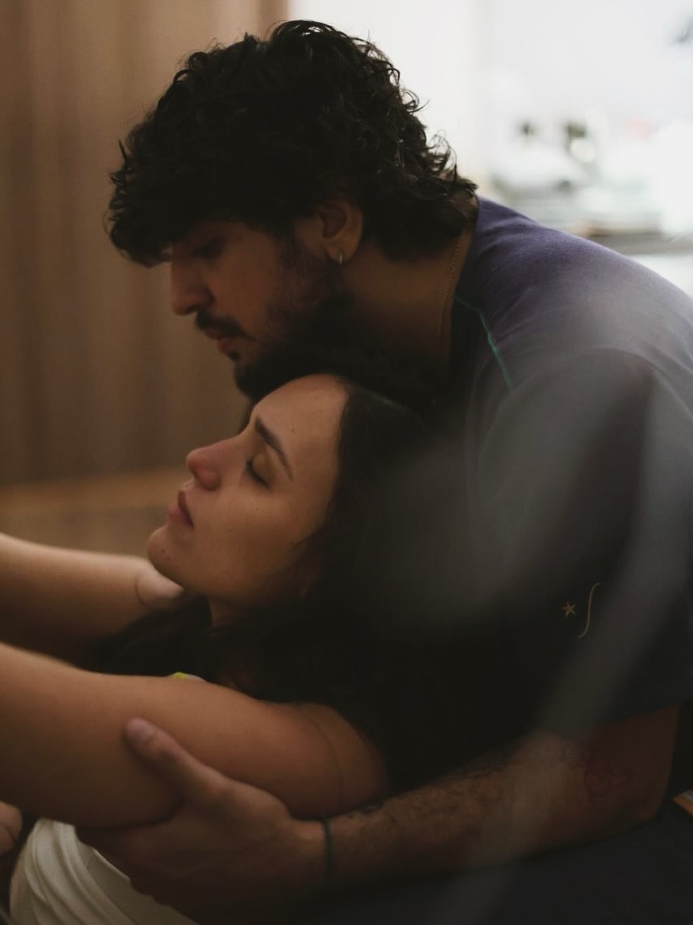 Nasce Zuza, filha de Rafa Kalimann e Nattan — Foto: @hannarocha