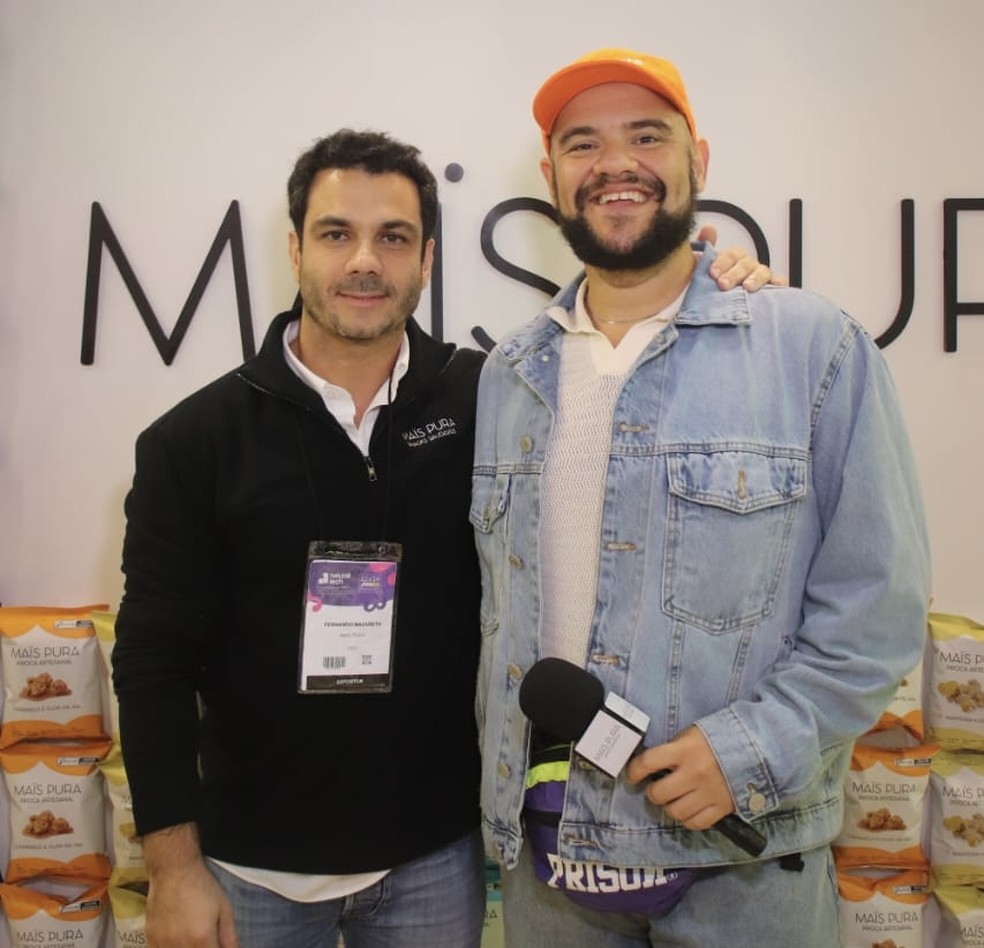 Fernando Nazareth e Gominho — Foto: Divulgação