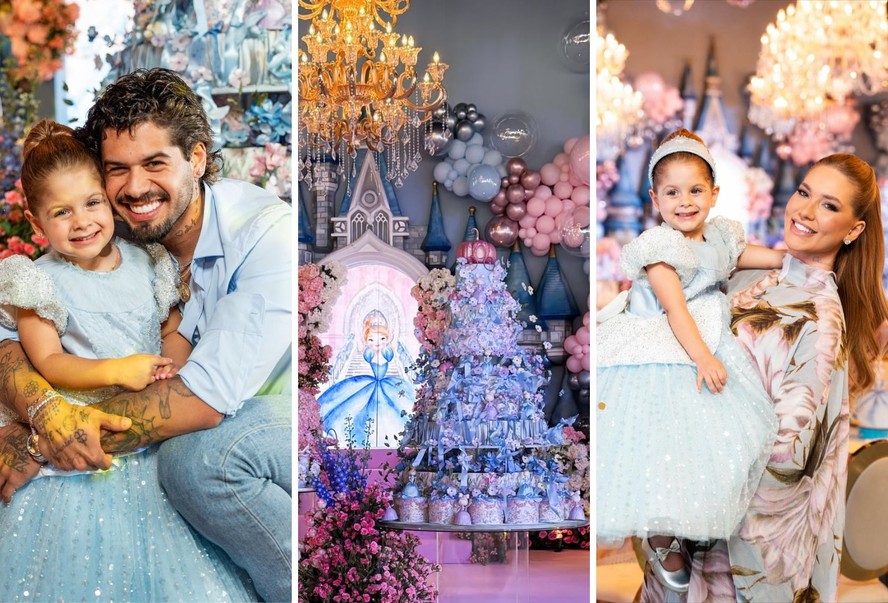 Tudo o que rolou no festão luxuoso de 3 anos de Maria Flor, filha de  Virginia