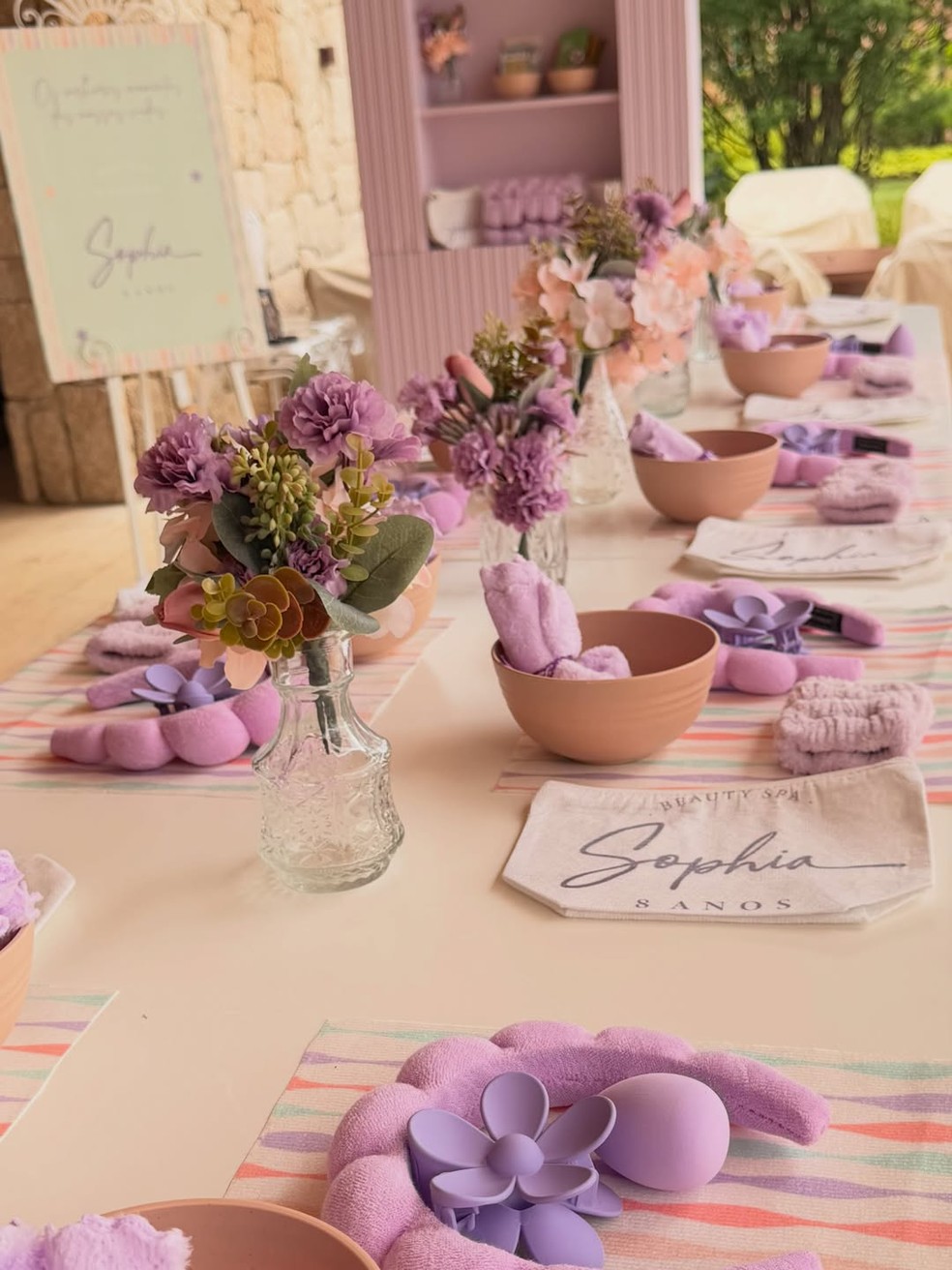 Maíra Cardi faz festão luxuoso de 3 dias com tema spa para aniversário da filha Sophia; confira os detalhes! — Foto: Reprodução/Instagram/@twiggysk