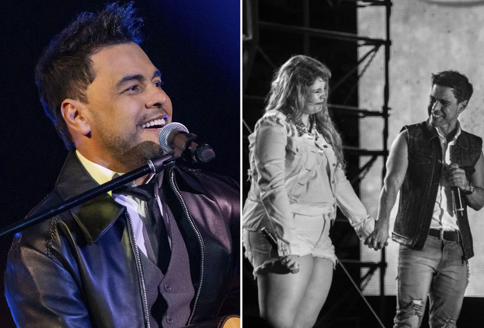 Zezé Di Camargo posta foto com Marília Mendonça e lamenta: 'Saudade'