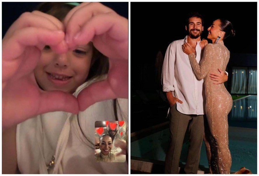 Sabrina Sato lamenta primeiro AnoNovo distante de filha 'Dói no peito'