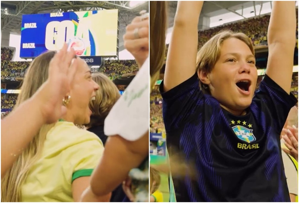 Choro, ex de Neymar, Mavie imitando o pai e mais: Veja como foi o jogo