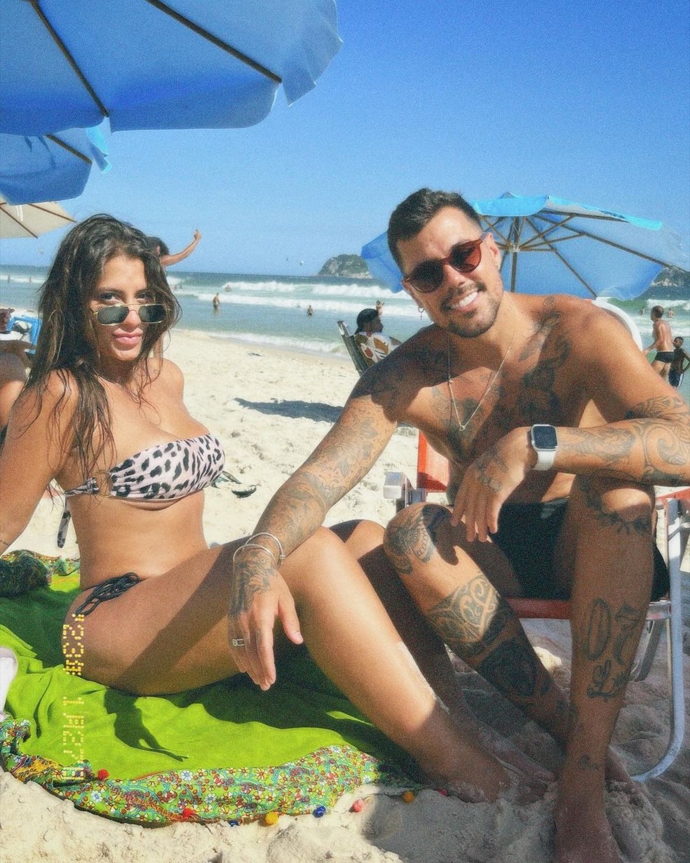 Andressa Castorino e Lipe Ribeiro — Foto: Reprodução/Instagram