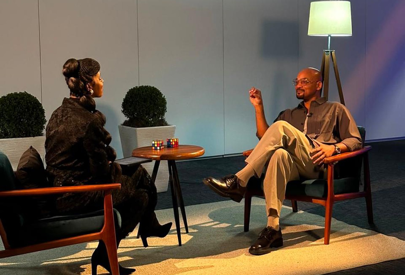 Will Smith fala sobre recomeços, família e propósito em entrevista a Maju Coutinho no 'Fantástico' deste domingo