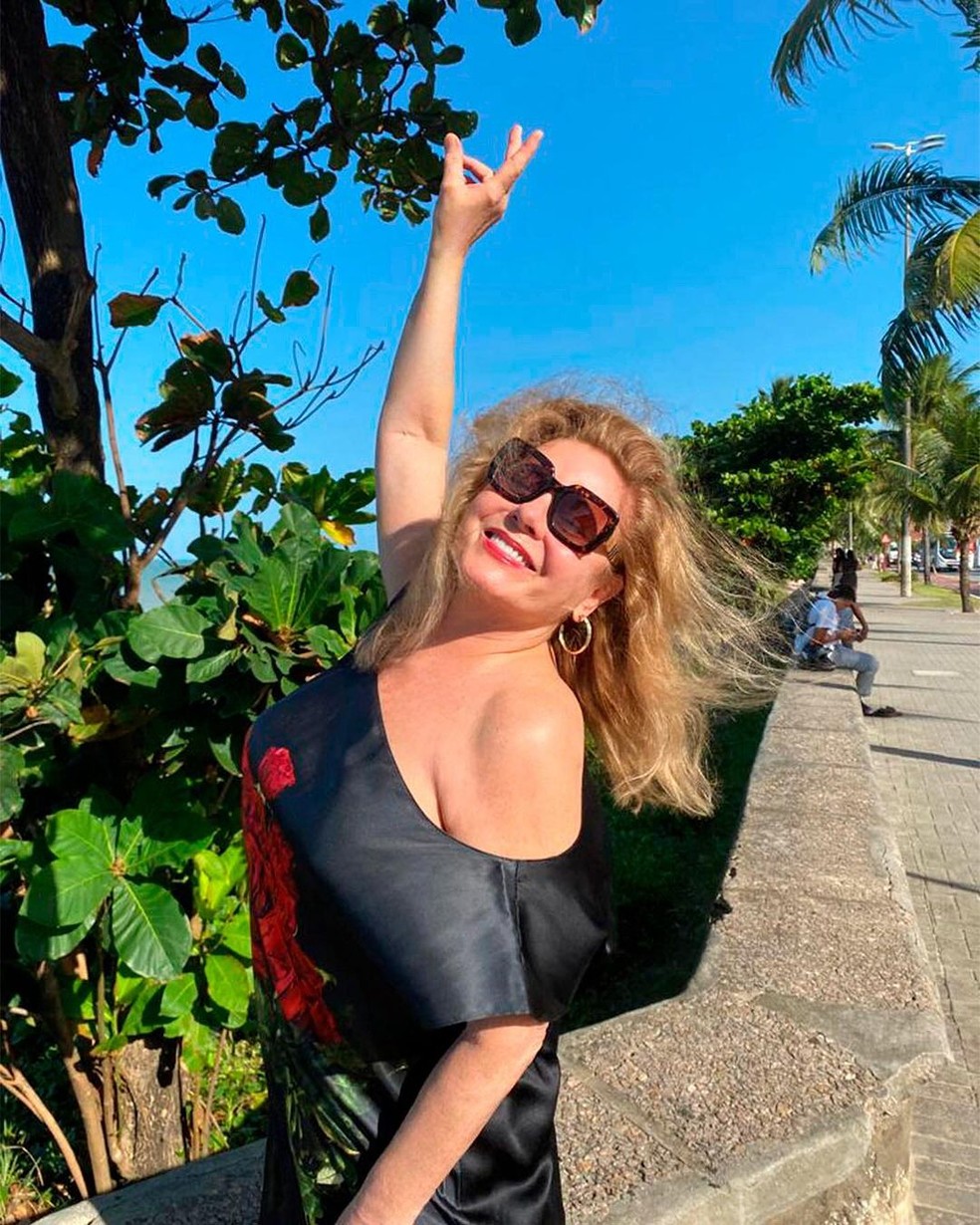 Vera Fischer na Paraíba — Foto: Reprodução / Instagram