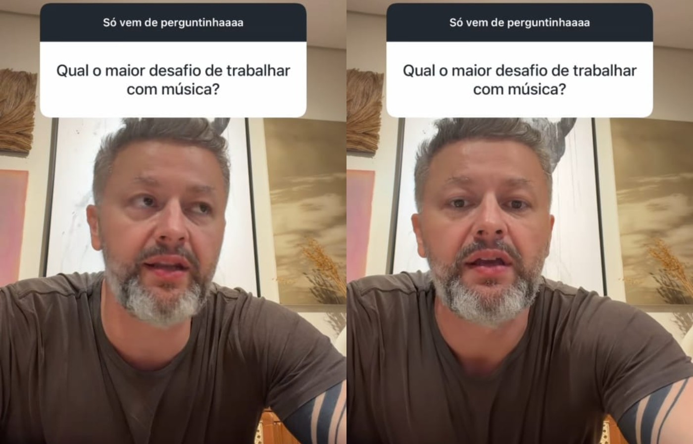 Lucas Lima fala sobre desafio de fazer dinheiro com a música: 