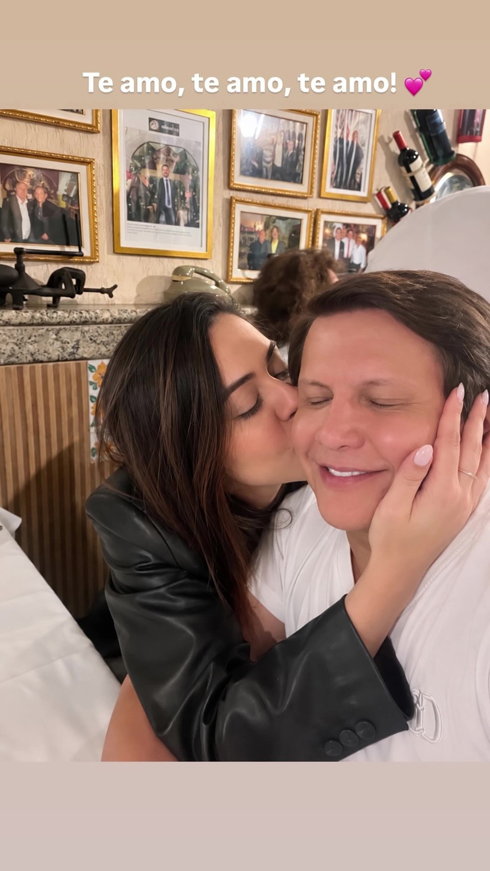Flávia Correia e Giovani — Foto: Reprodução/Instagram