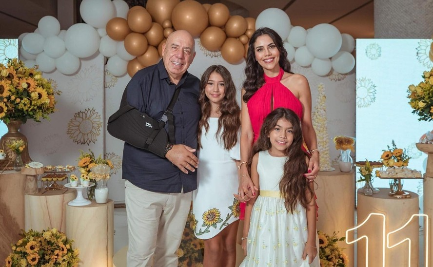 Daniela Albuquerque celebra aniversário da filha