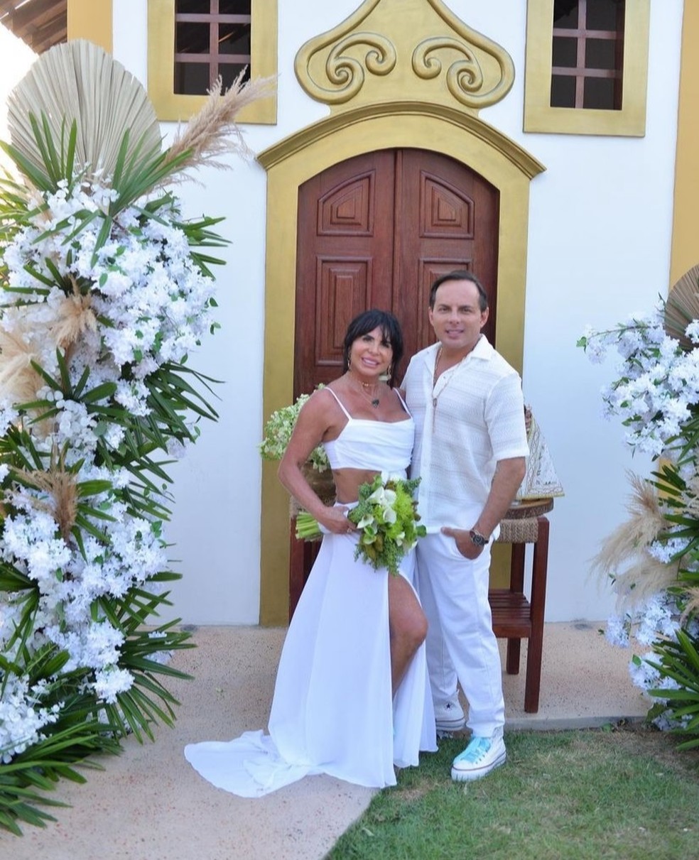 Gretchen mora com o marido, Esdras de Souza, em Belém (PA) — Foto: Reprodução/ @pabloronierifotografias