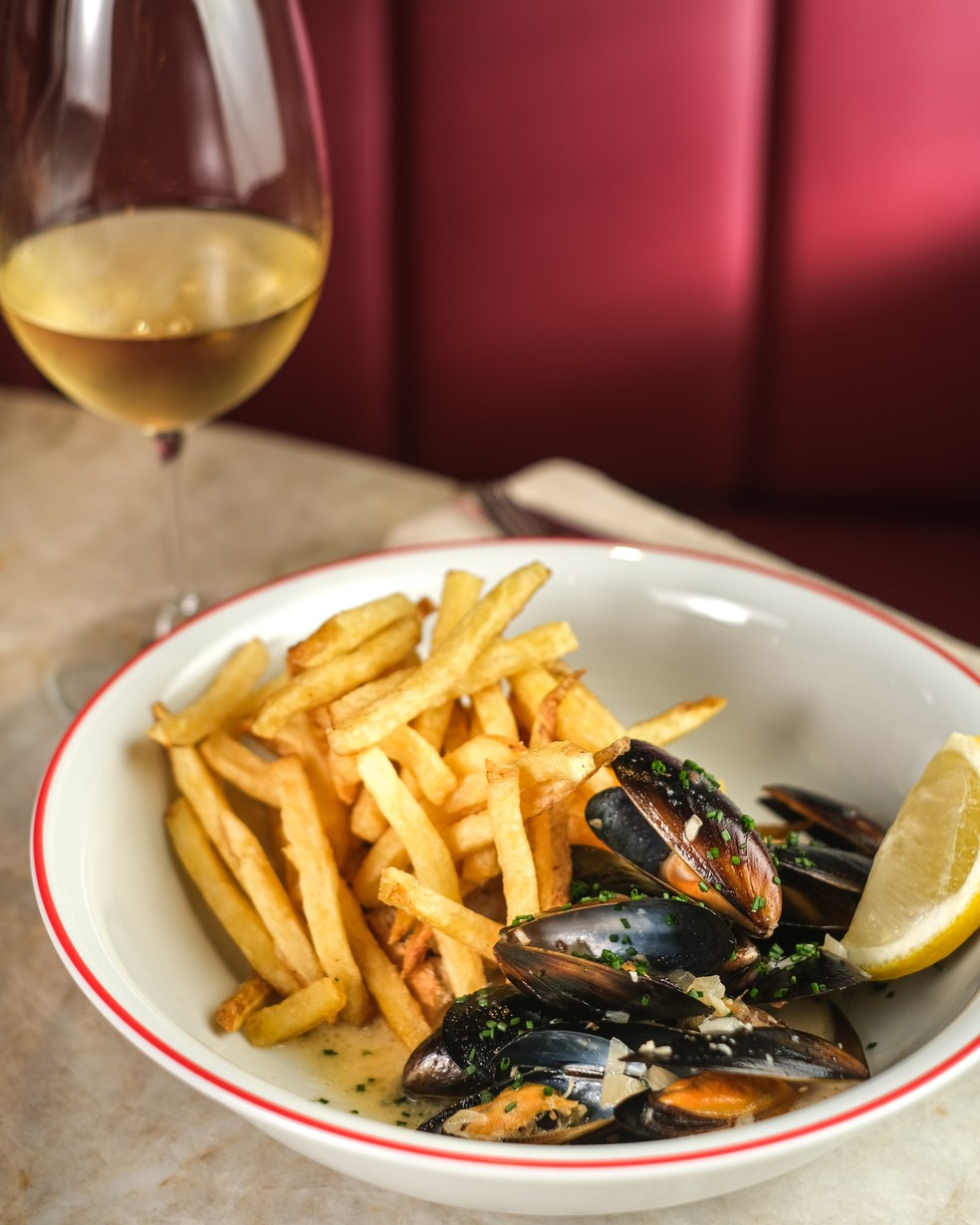Moules frittes do Balcão Margot — Foto: Divulgação/Guga Lessa