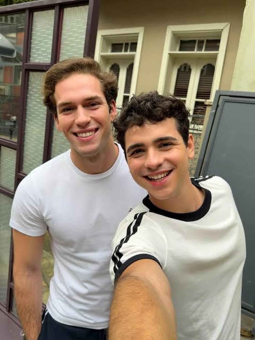 Mau Mau (João Victor Gonçalves) e Felipe (Pietro Antonelli) — Foto: Reprodução/Instagram
