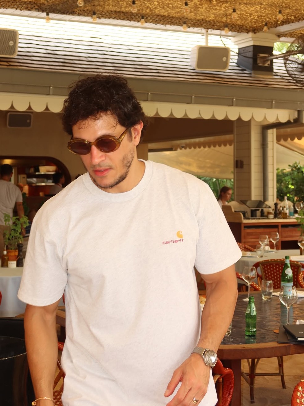 Gabriela Prioli mostra férias no Caribe com o marido, Thiago Mansur, e a filha, Ava — Foto: Reprodução/Instagram