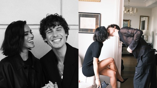 Bruna Marquezine surge aos beijos com Shawn Mendes em bastidores de ensaio; FOTOS Bruna Marquezine surge aos beijos com Shawn Mendes em bastidores de ensaio; FOTOS
