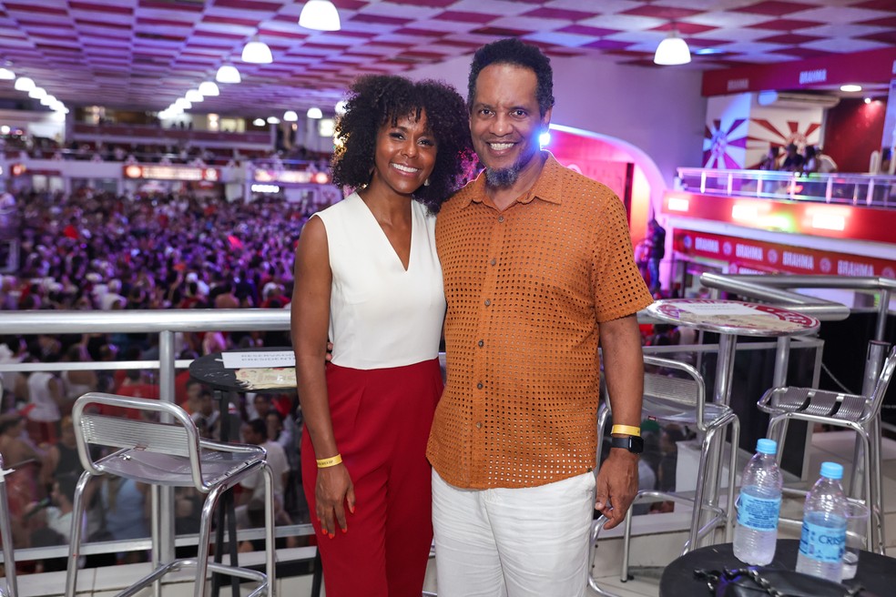 Maju Coutinho e o marido, Agostinho Paulo Moura &mdash; Foto: Anderson Borde/AgNews