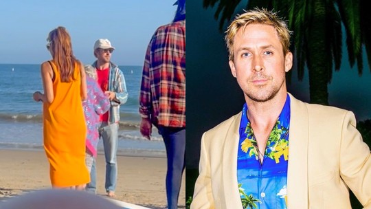 Ryan Gosling, o Ken de 'Barbie', ajuda senhora em praia na Califórnia