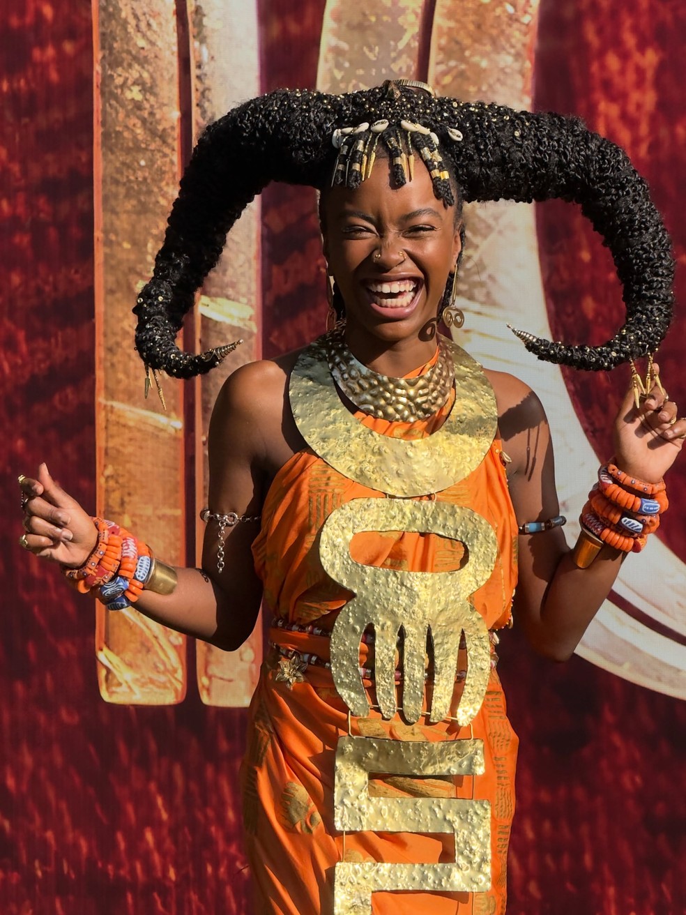 Nikolly Fernandes como Kênia em 'A Nobreza do Amor' — Foto: Reprodução/Instagram