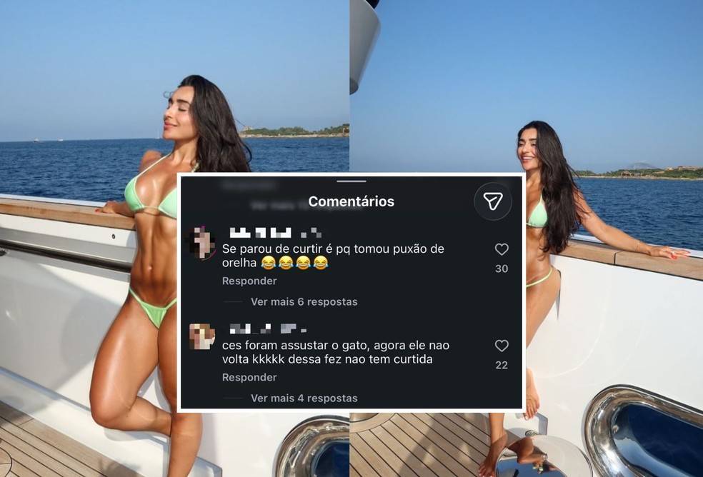 Web espera curtida de Vini Jr. em foto de Duda Freire — Foto: Reprodução/Instagram