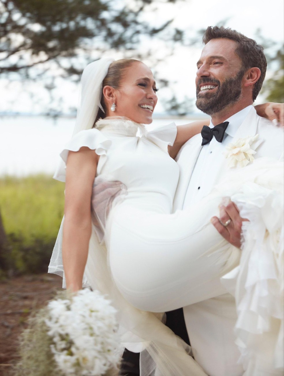 Jennifer Lopez e Ben Affleck se casaram em 2022 — Foto: Divulgação