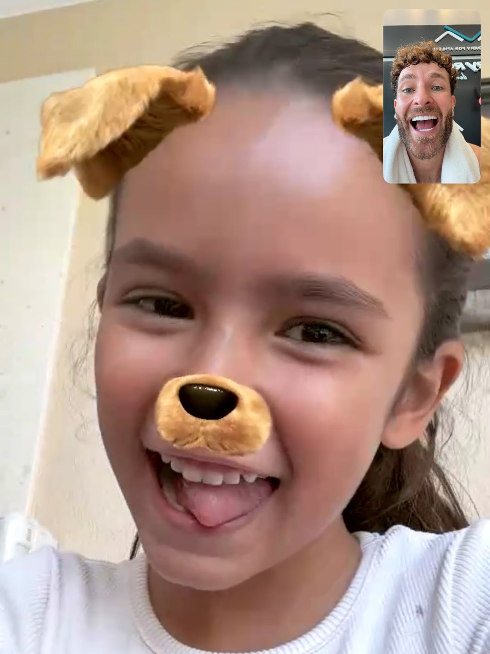 Léo Pereira celebra 7 anos de Helena, sua filha com Tainá Militão — Foto: Reprodução/Instagram