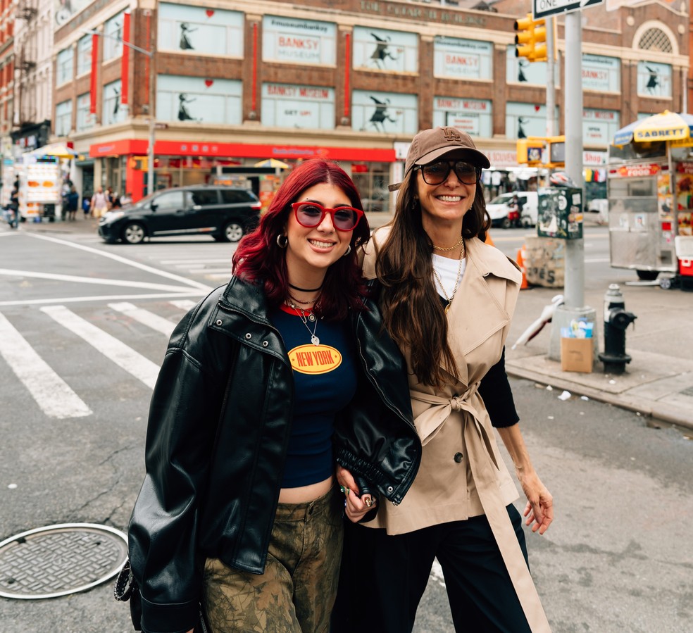 Mônica Martelli com a filha, Julia — Foto: Reprodução/Instagram