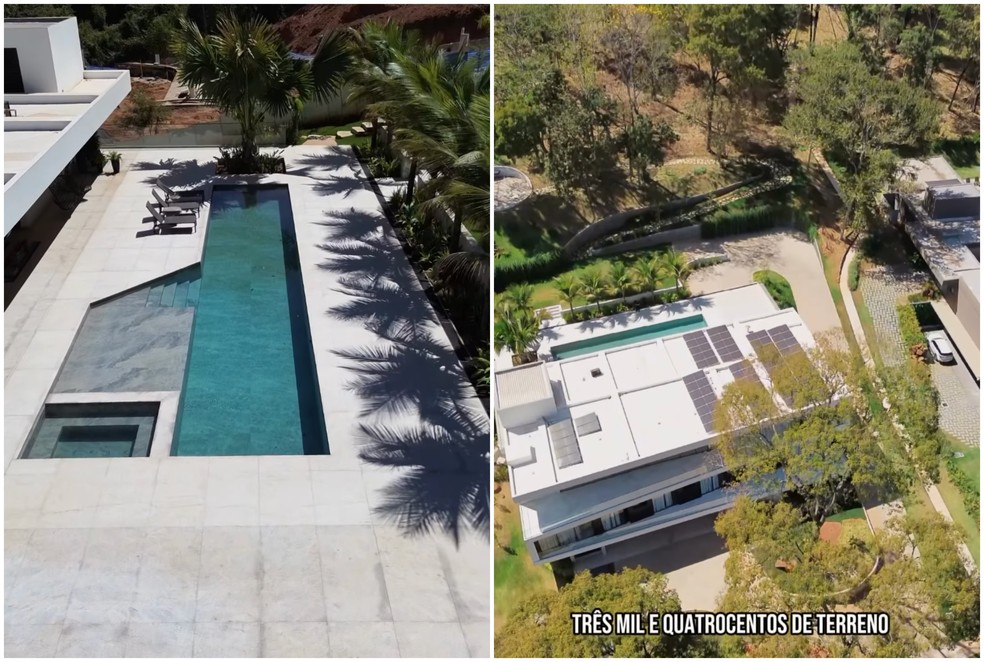 Mansão de Zé Felipe é colocada à venda — Foto: Reprodução/Instagram