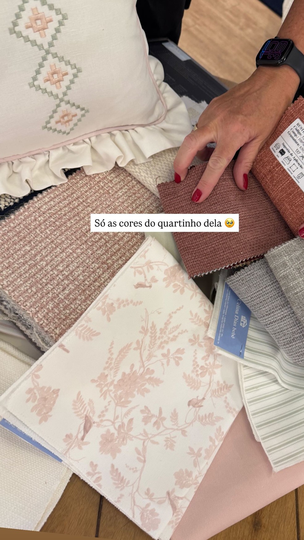 Rafa Kalimann compartilha detalhes da decoração do quarto da primeira filha — Foto: Reprodução/Instagram