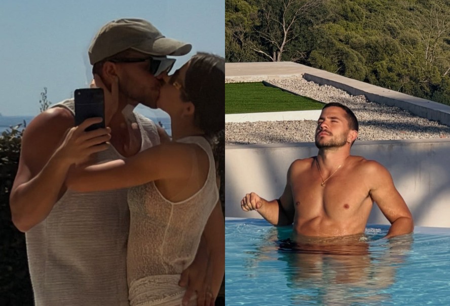 Jade Picon e André Lamoglia curtem viagem para a Espanha