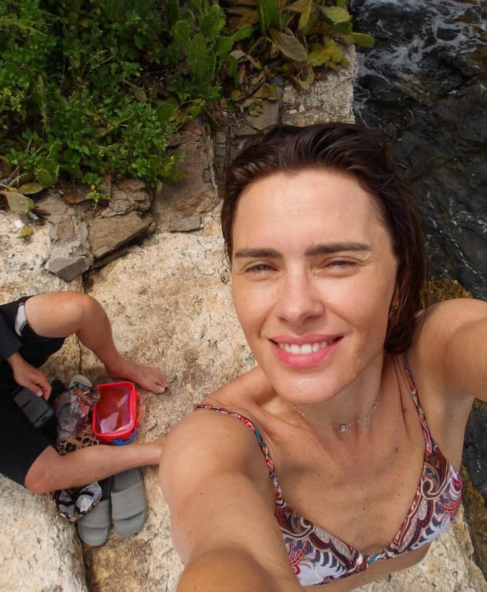 Carolina Dieckmmann em Búzios — Foto: Reprodução/Instagram