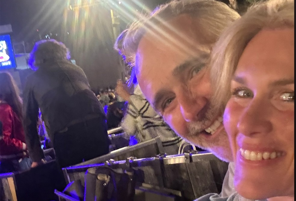 Ludmila Dayer e o marido — Foto: Reprodução/Instagram