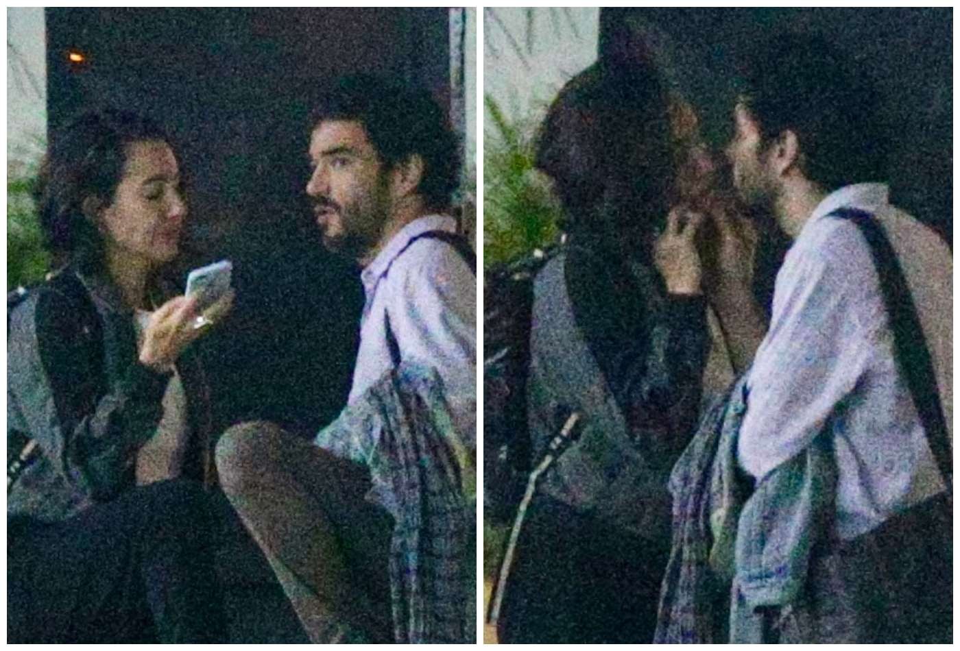 Caio Blat é fotografado em clima de romance no Rio de Janeiro