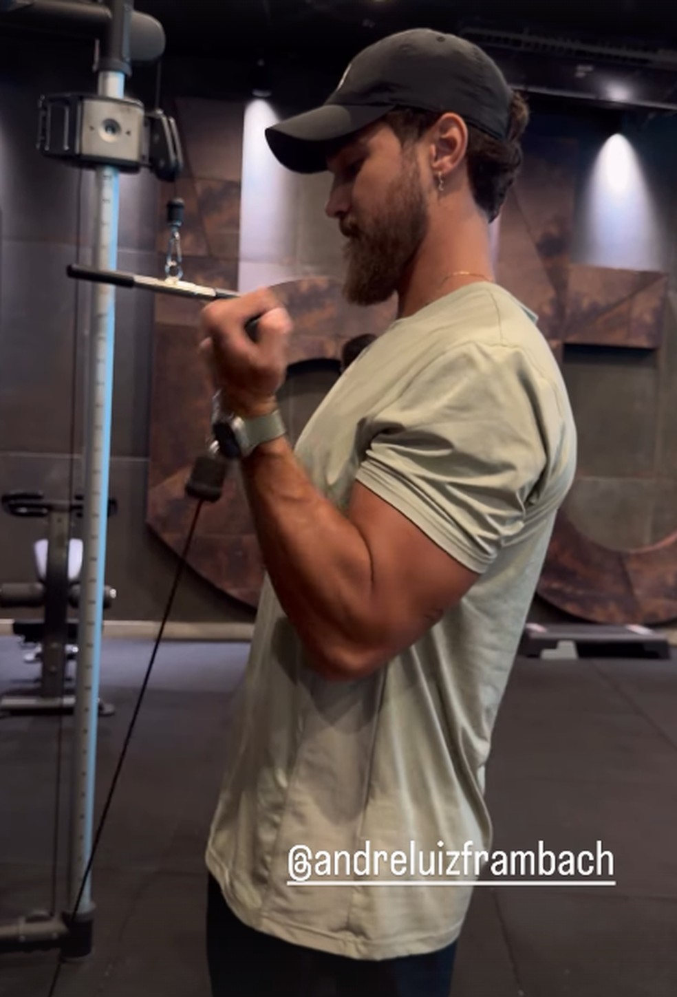 André Luiz Frambach — Foto: Reprodução/Instagram