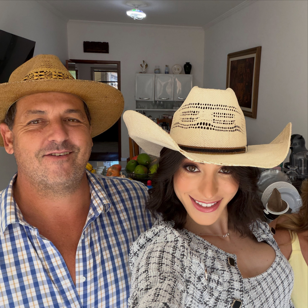 Bella Longuinho com o pai — Foto: Reprodução/Instagram
