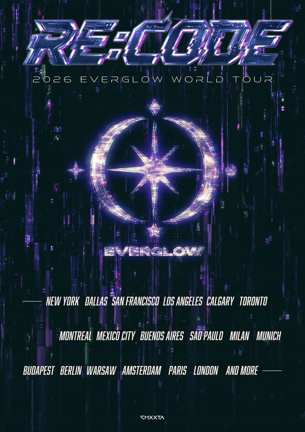 Grupo de K-pop EVERGLOW anuncia turnê mundial com retorno ao