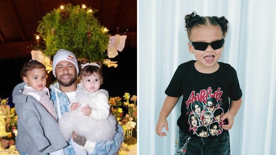 Neymar leva as filhas Mavie e Helena ao show do BTS em São Paulo Neymar leva as filhas Mavie e Helena ao show do BTS em São Paulo