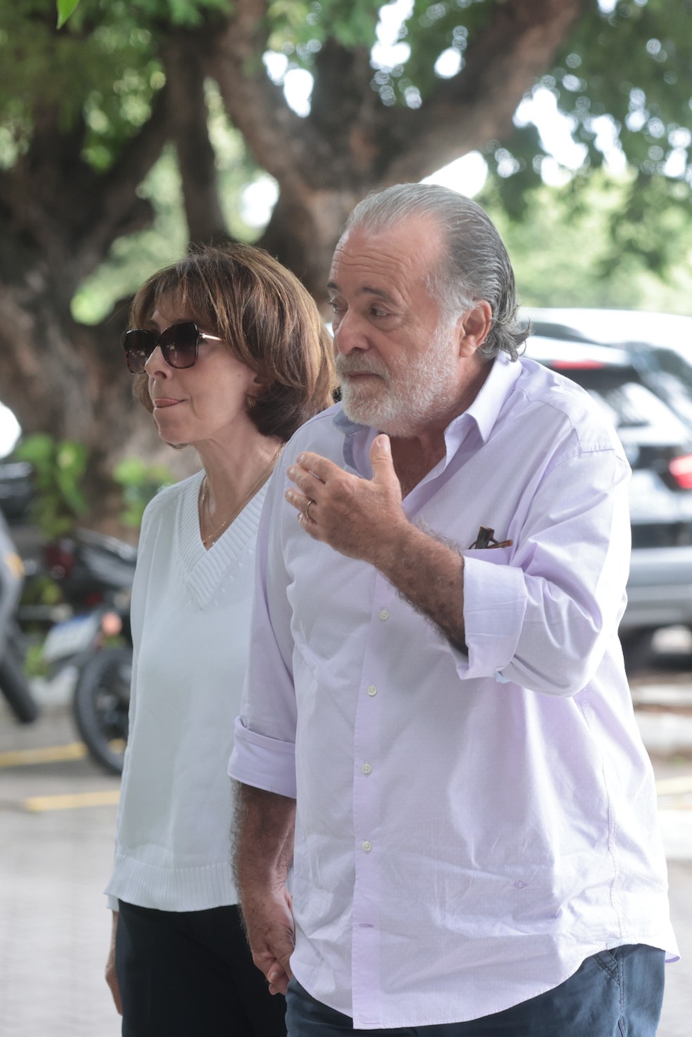 Tony Ramos com a esposa, Lidiane Barbosa — Foto: Victor Chapetta/BrazilNews